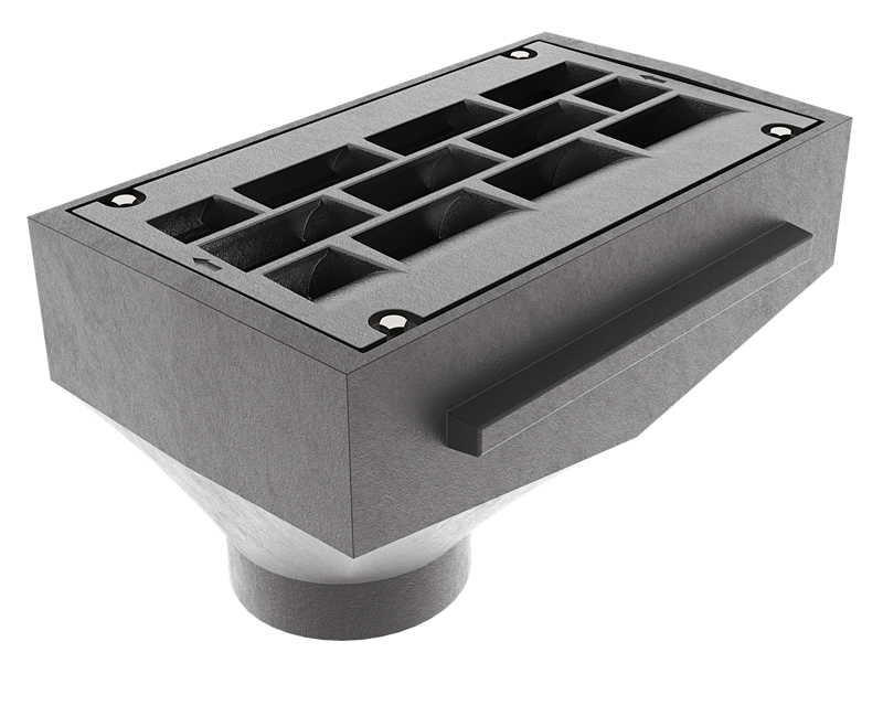 JRH 14-24-8 Directional Flow Grate